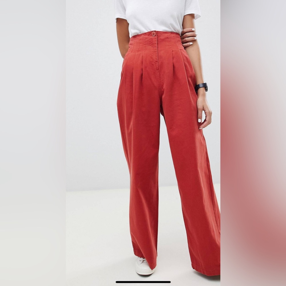 Wide leg pants